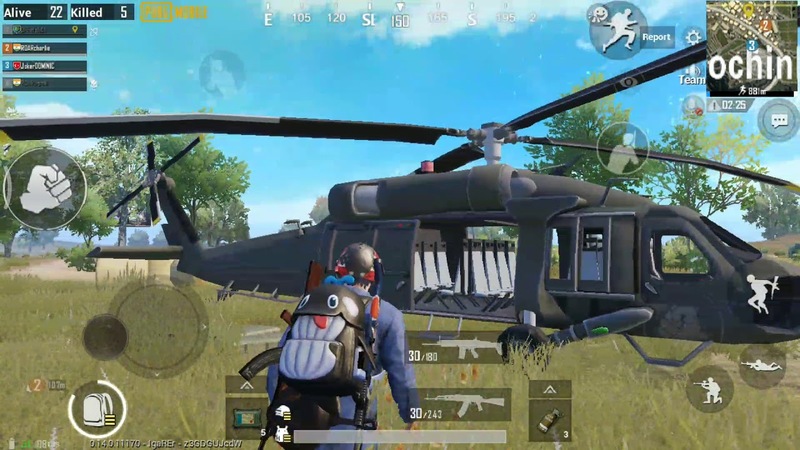 PUBG Mobile prepares to update the helicopter, RPG grenade launcher in real battle
