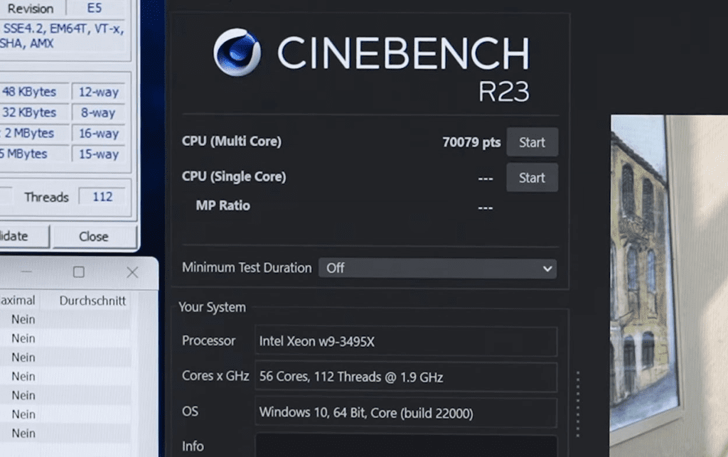 Intel Xeon W9-3945X Crushes AMD Threadripper in Cinebench R23 Benchmark